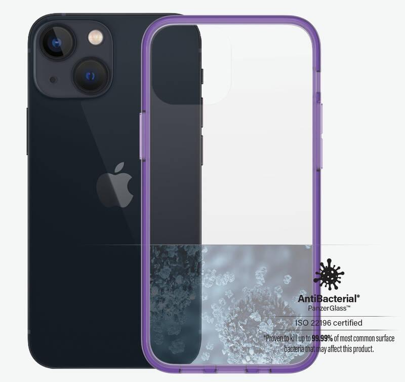 Kryt na mobil PanzerGlass ClearCaseColor na Apple iPhone 13 mini fialový průhledný