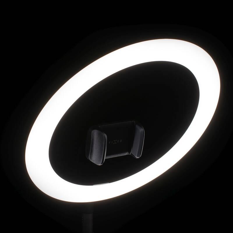 Světlo FIXED LEDRing Lite, kruhové LED svítidlo se stativem černé, Světlo, FIXED, LEDRing, Lite, kruhové, LED, svítidlo, se, stativem, černé
