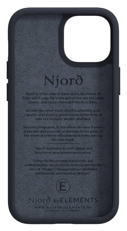 Kryt na mobil Njord Vindur na Apple iPhone 13 mini šedý