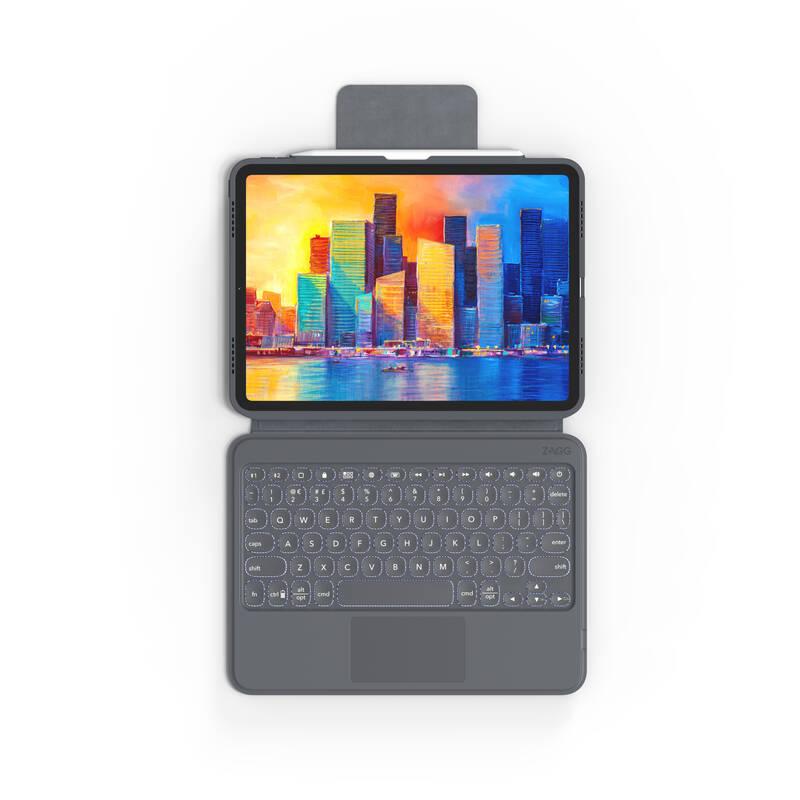 Pouzdro na tablet s klávesnicí ZAGG Pro Keys s trackpadem na Apple iPad Pro 11“ iPad Air 10,9“ EN černé