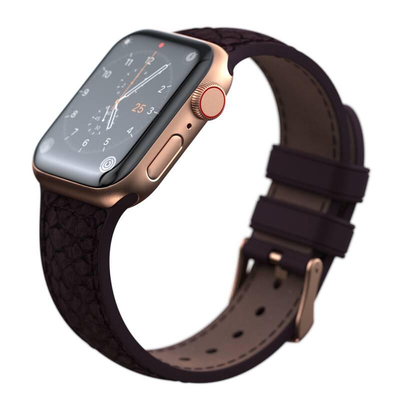 Řemínek Njord Eldur na Apple Watch 38 40 41mm fialový