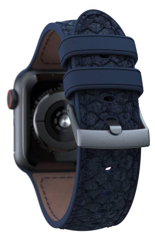 Řemínek Njord Vatn na Apple Watch 42 44 45mm modrý