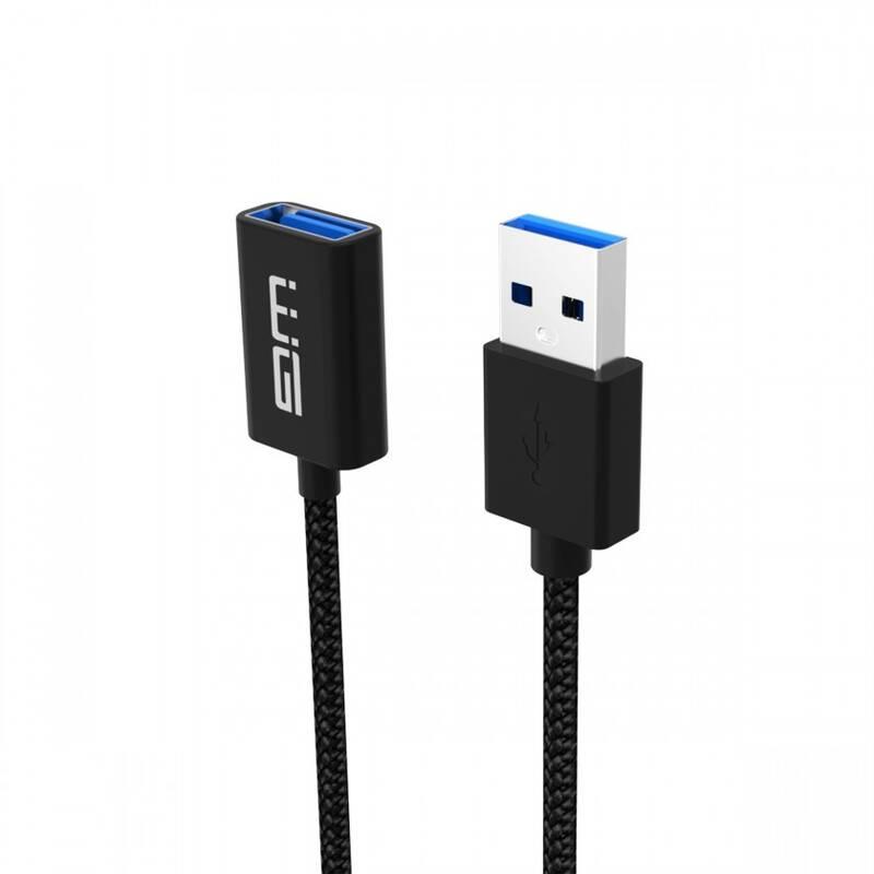 Kabel WG USB USB prodlužovací, 3m černý, Kabel, WG, USB, USB, prodlužovací, 3m, černý