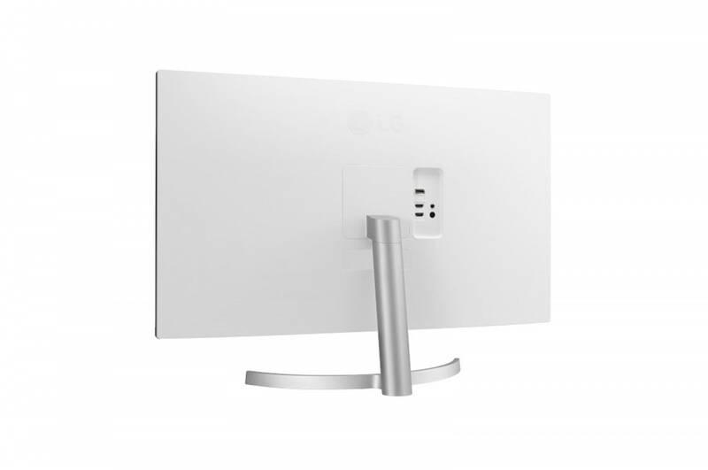Monitor LG 32UN500 stříbrný bílý
