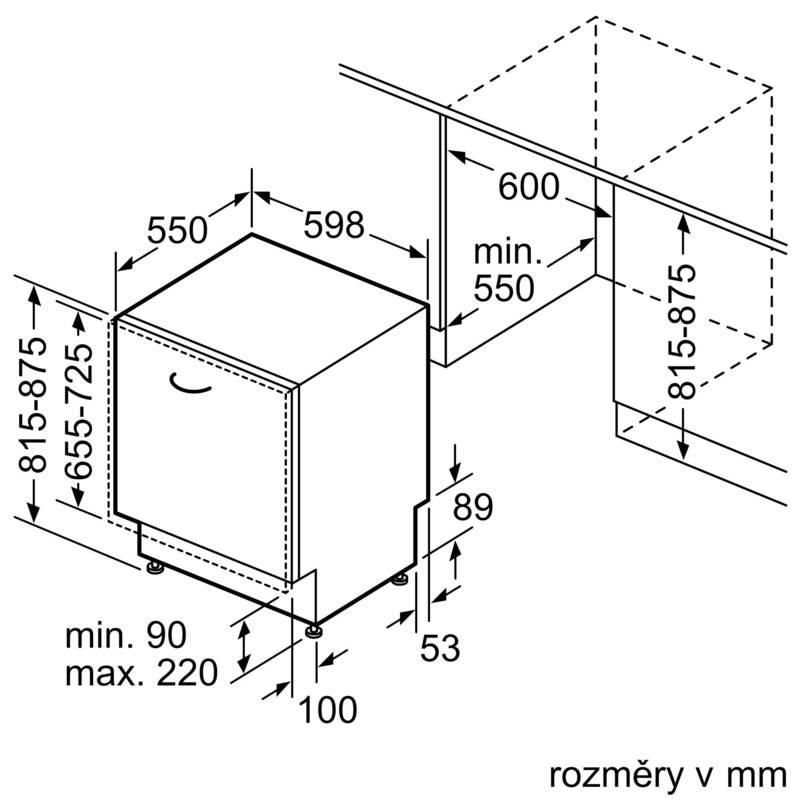 Myčka nádobí Bosch Serie 4 SMV4EVX10E, Myčka, nádobí, Bosch, Serie, 4, SMV4EVX10E