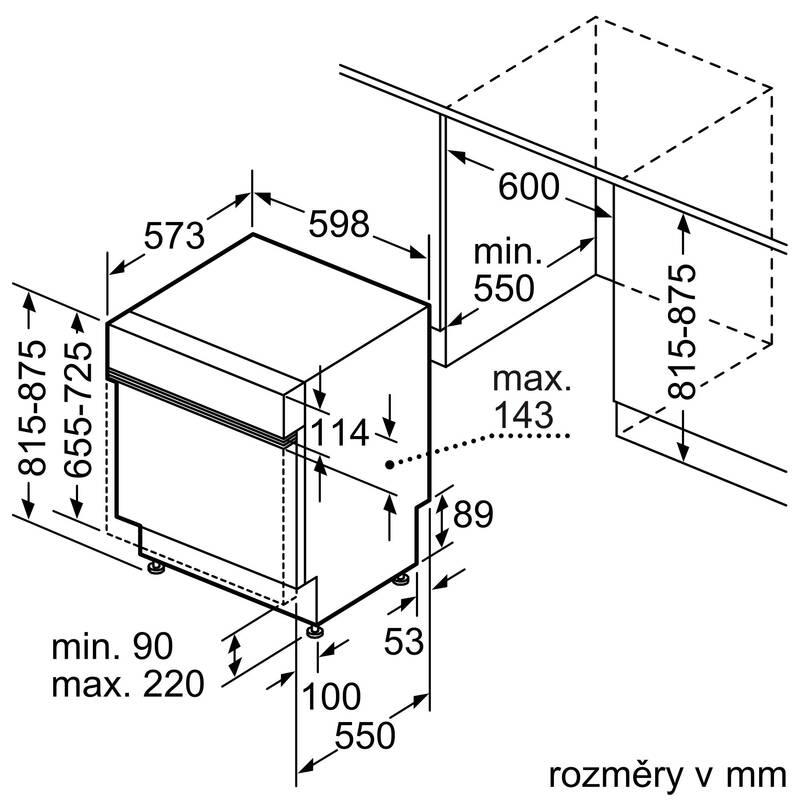 Myčka nádobí Siemens iQ700 SN57YS01CE, Myčka, nádobí, Siemens, iQ700, SN57YS01CE