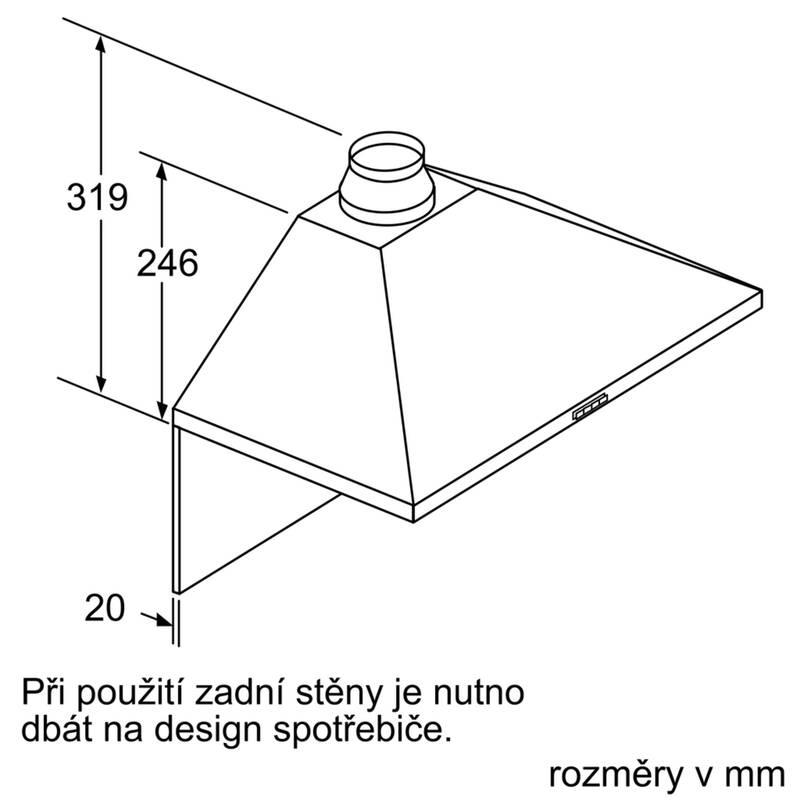 Odsavač par Bosch DWP64BC50 nerez, Odsavač, par, Bosch, DWP64BC50, nerez