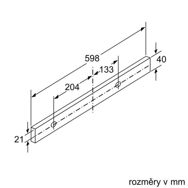 Odsavač par Bosch Serie 4 DFR067A52 stříbrný, Odsavač, par, Bosch, Serie, 4, DFR067A52, stříbrný