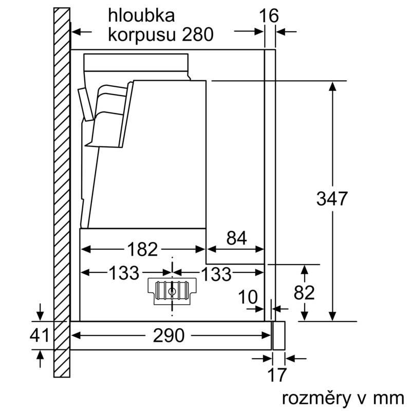 Odsavač par Bosch Serie 4 DFR097A52 stříbrný, Odsavač, par, Bosch, Serie, 4, DFR097A52, stříbrný