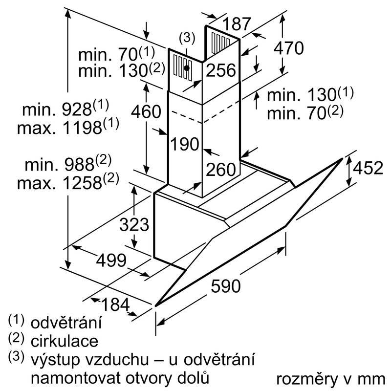 Odsavač par Bosch Serie 4 DWK67CM20 bílý, Odsavač, par, Bosch, Serie, 4, DWK67CM20, bílý