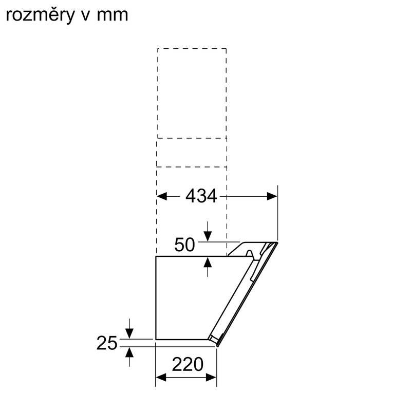 Odsavač par Siemens LC87KEM60 nerez