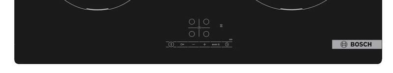 Indukční varná deska Bosch Serie 4 PUE611BB5D černá