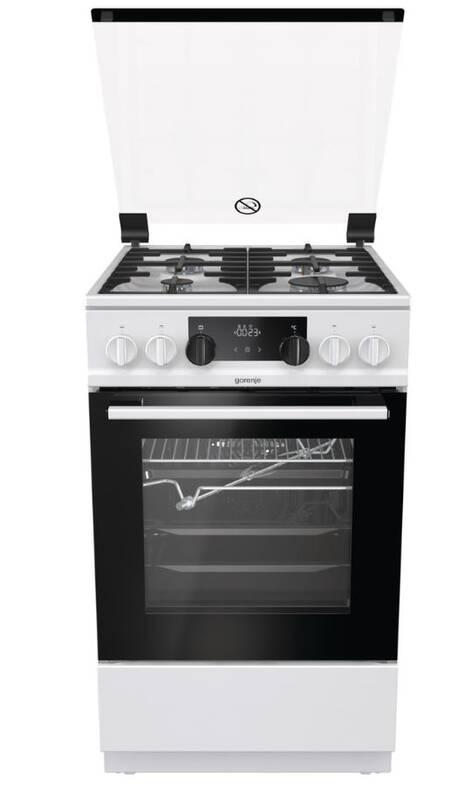 Kombinovaný sporák Gorenje KS5350WF ExtraSteam bílý, Kombinovaný, sporák, Gorenje, KS5350WF, ExtraSteam, bílý