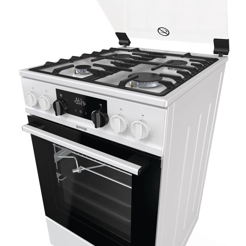 Kombinovaný sporák Gorenje KS5350WF ExtraSteam bílý, Kombinovaný, sporák, Gorenje, KS5350WF, ExtraSteam, bílý