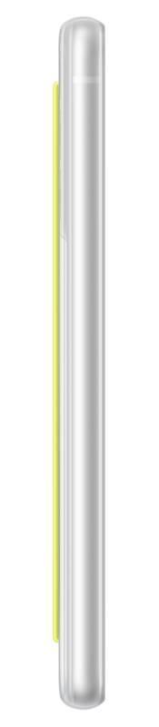Kryt na mobil Samsung Galaxy S21 FE s poutkem bílý průhledný
