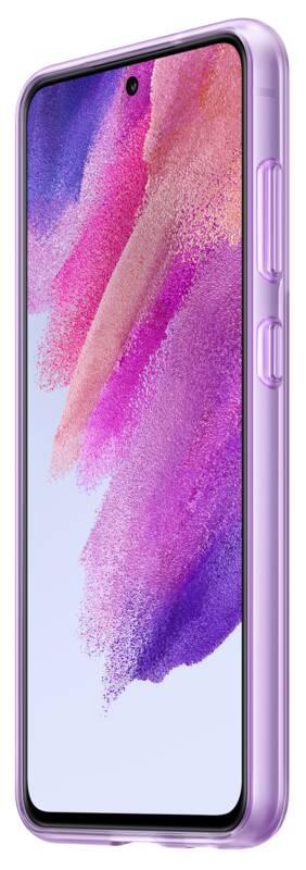 Kryt na mobil Samsung Galaxy S21 FE s poutkem fialový průhledný, Kryt, na, mobil, Samsung, Galaxy, S21, FE, s, poutkem, fialový, průhledný