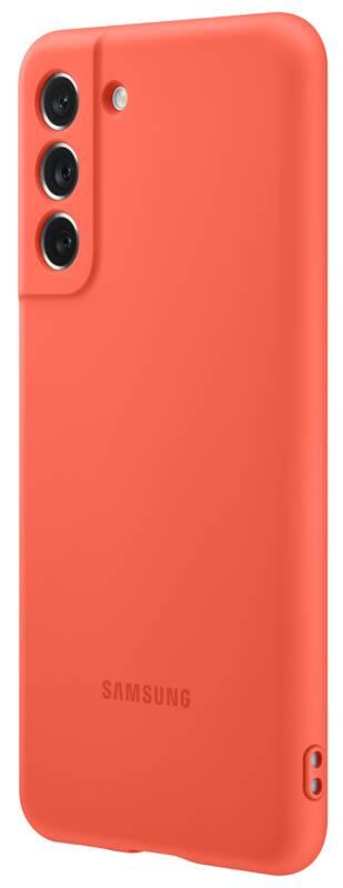 Kryt na mobil Samsung Silicone Cover na Galaxy S21 FE - coral, Kryt, na, mobil, Samsung, Silicone, Cover, na, Galaxy, S21, FE, coral