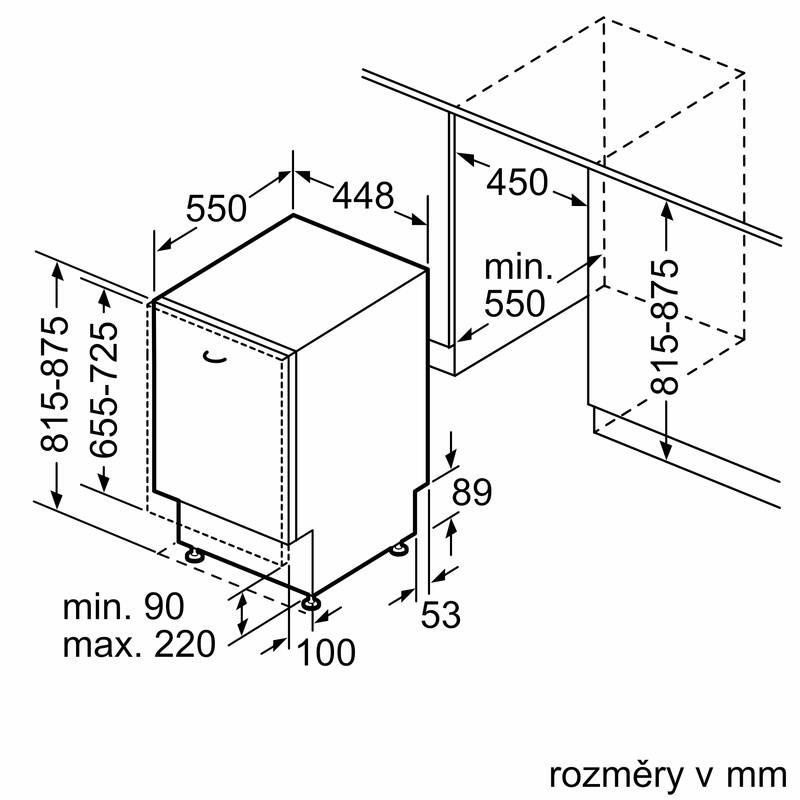 Myčka nádobí Bosch Serie 2 SRV2IKX10E