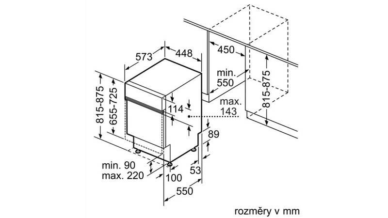 Myčka nádobí Bosch Serie 4 SRI4HKS53E nerez