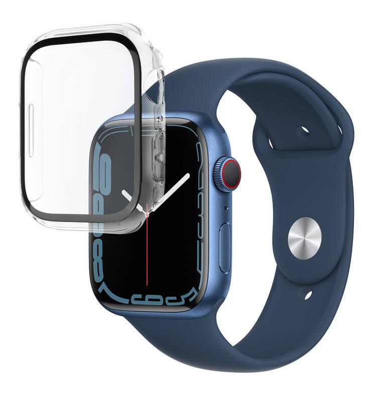 Ochranné pouzdro FIXED Pure s temperovaným sklem na Apple Watch 41mm průhledné