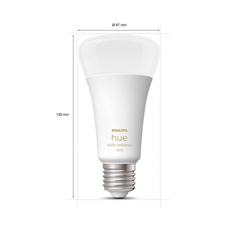Žárovka LED Philips Hue Bluetooth, 13W, E27, White Ambiance