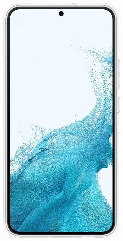 Kryt na mobil Samsung Clear Standing na Galaxy S22 průhledný