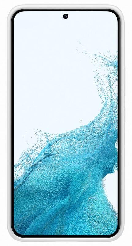 Kryt na mobil Samsung Frame na Galaxy S22 bílý