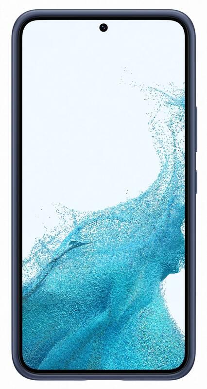 Kryt na mobil Samsung Frame na Galaxy S22 modrý
