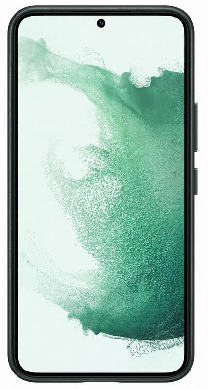 Kryt na mobil Samsung Leather Cover na Galaxy S22 zelený, Kryt, na, mobil, Samsung, Leather, Cover, na, Galaxy, S22, zelený