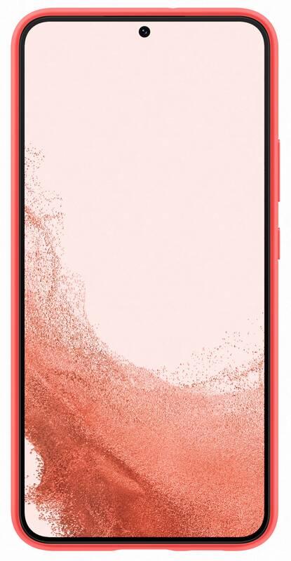 Kryt na mobil Samsung Silicone Cover na Galaxy S22 - coral, Kryt, na, mobil, Samsung, Silicone, Cover, na, Galaxy, S22, coral