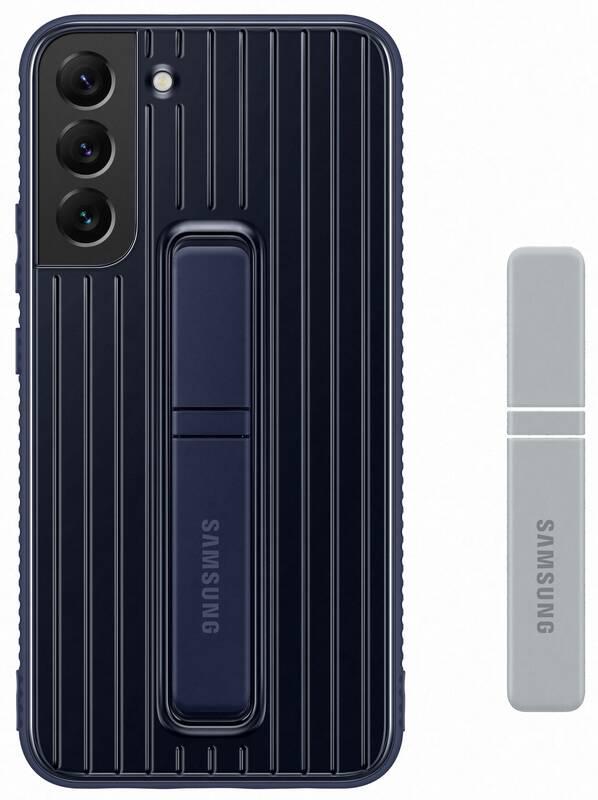 Kryt na mobil Samsung Standing Cover na Galaxy S22 modrý, Kryt, na, mobil, Samsung, Standing, Cover, na, Galaxy, S22, modrý