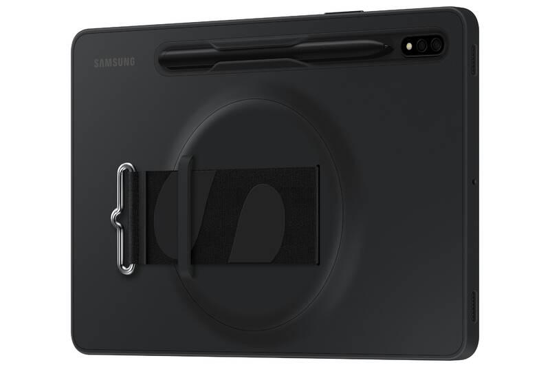 Kryt Samsung Silicone Cover s poutkem na Galaxy Tab S8 černý, Kryt, Samsung, Silicone, Cover, s, poutkem, na, Galaxy, Tab, S8, černý
