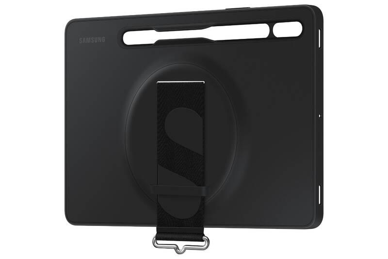 Kryt Samsung Silicone Cover s poutkem na Galaxy Tab S8 černý, Kryt, Samsung, Silicone, Cover, s, poutkem, na, Galaxy, Tab, S8, černý