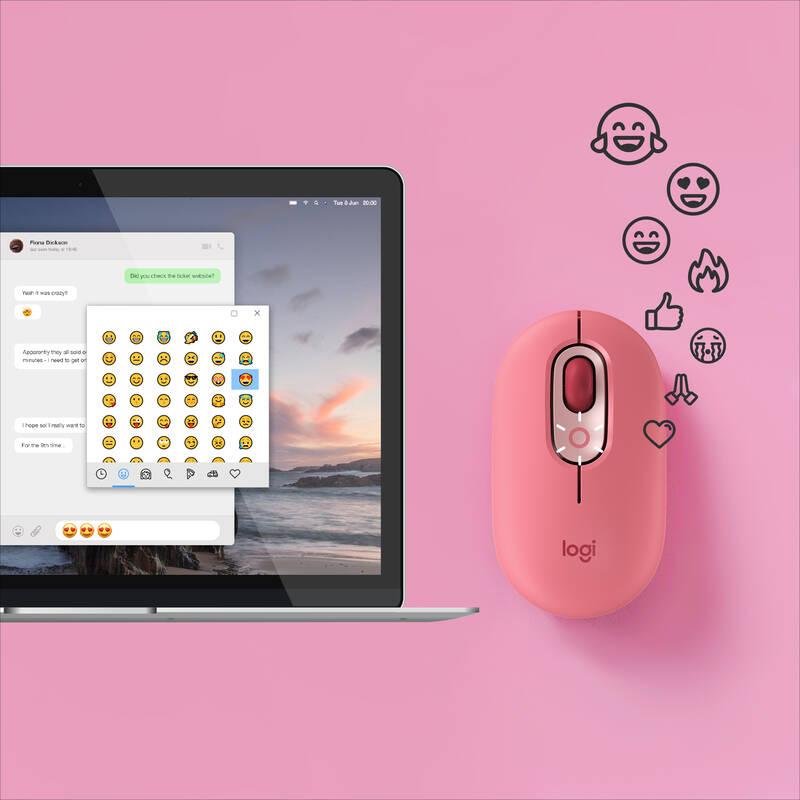 Myš Logitech POP - heartbreaker, Myš, Logitech, POP, heartbreaker