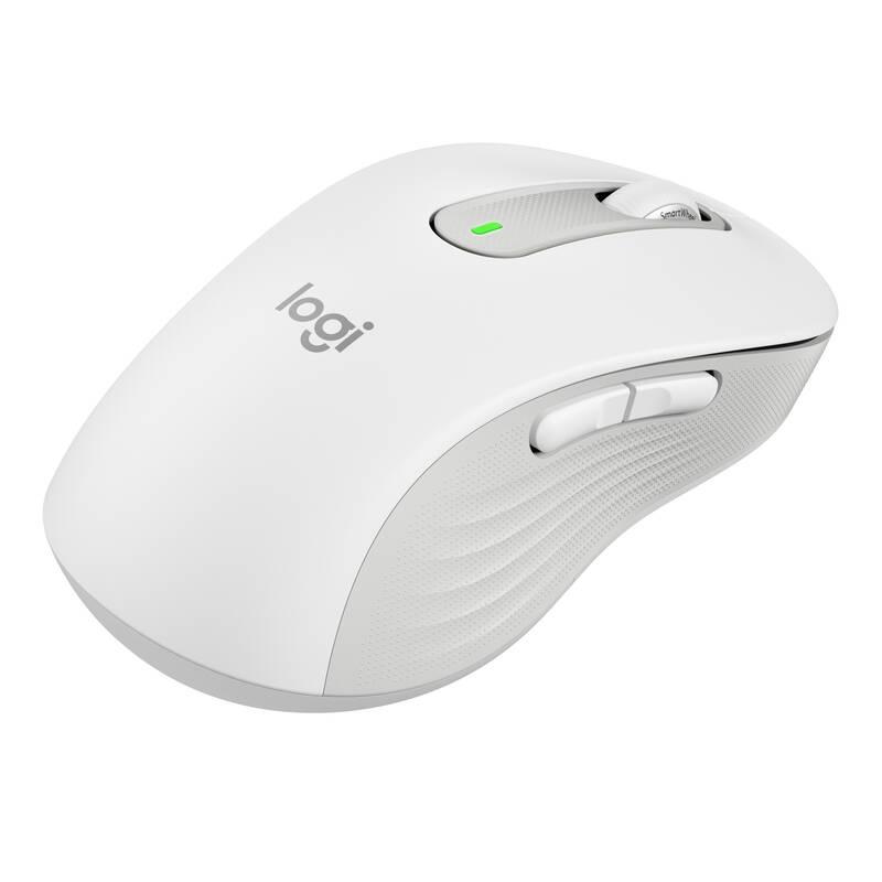 Myš Logitech Signature M650 L Left bílá, Myš, Logitech, Signature, M650, L, Left, bílá