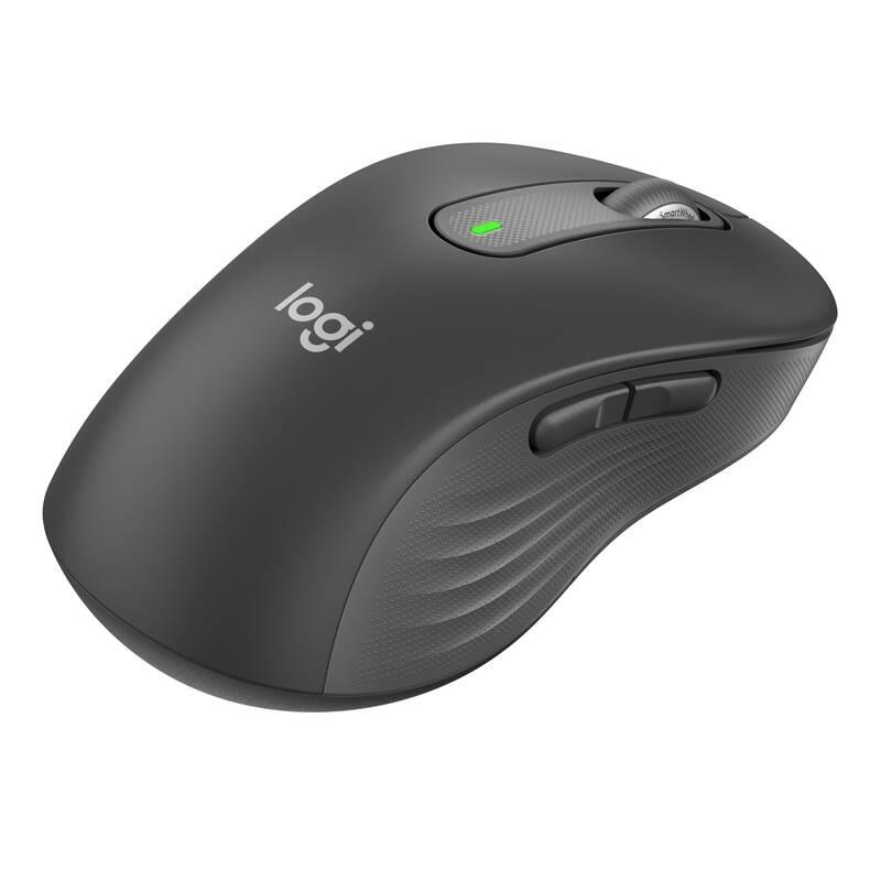 Myš Logitech Signature M650 L Left šedá, Myš, Logitech, Signature, M650, L, Left, šedá