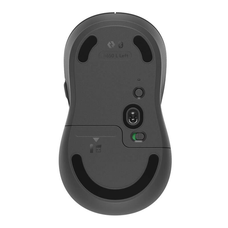 Myš Logitech Signature M650 L Left šedá, Myš, Logitech, Signature, M650, L, Left, šedá