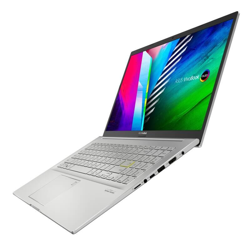 Notebook Asus VivoBook 15 OLED stříbrný, Notebook, Asus, VivoBook, 15, OLED, stříbrný