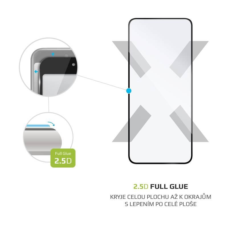 Tvrzené sklo FIXED Full-Cover na Realme 8i černé