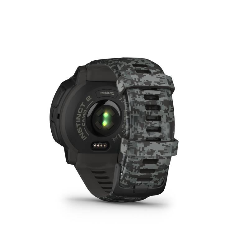 GPS hodinky Garmin Instinct 2 Camo Edition - Graphite Camo, GPS, hodinky, Garmin, Instinct, 2, Camo, Edition, Graphite, Camo