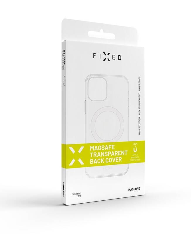Kryt na mobil FIXED MagPure s podporou Magsafe na Apple iPhone 13 Pro Max průhledný