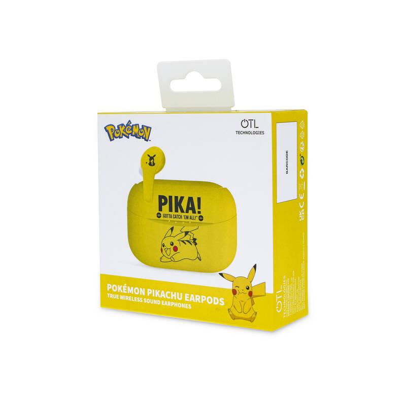 Sluchátka OTL Tehnologies Pokémon Pikachu TWS žlutá