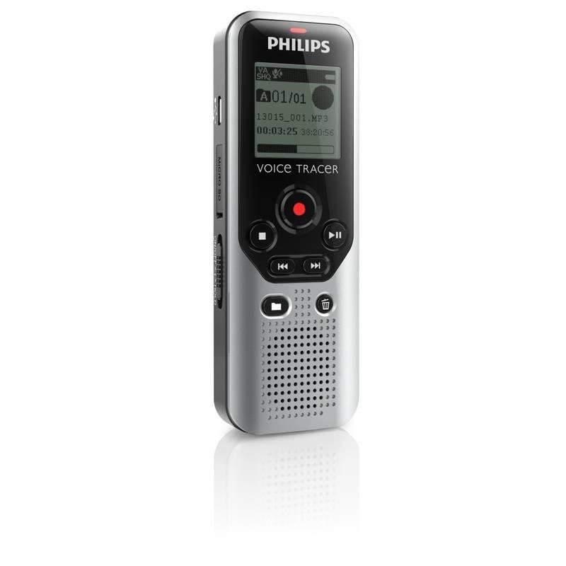 Diktafon Philips DVT1200 stříbrný