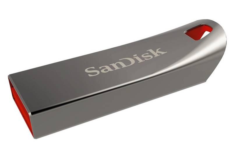 USB Flash Sandisk Cruzer Force 32GB kovový, USB, Flash, Sandisk, Cruzer, Force, 32GB, kovový