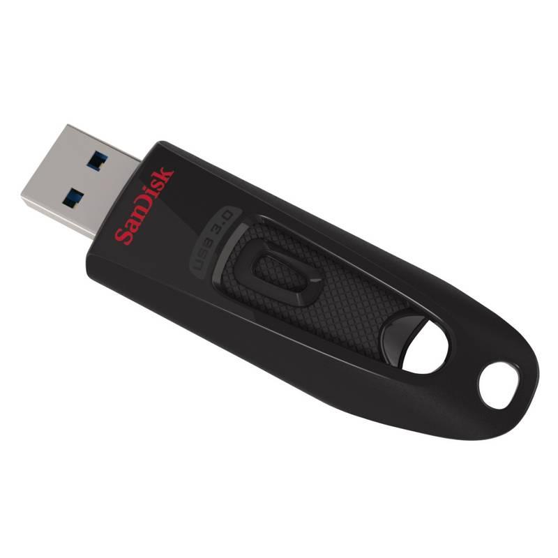 USB Flash Sandisk Cruzer Ultra 32GB černý, USB, Flash, Sandisk, Cruzer, Ultra, 32GB, černý