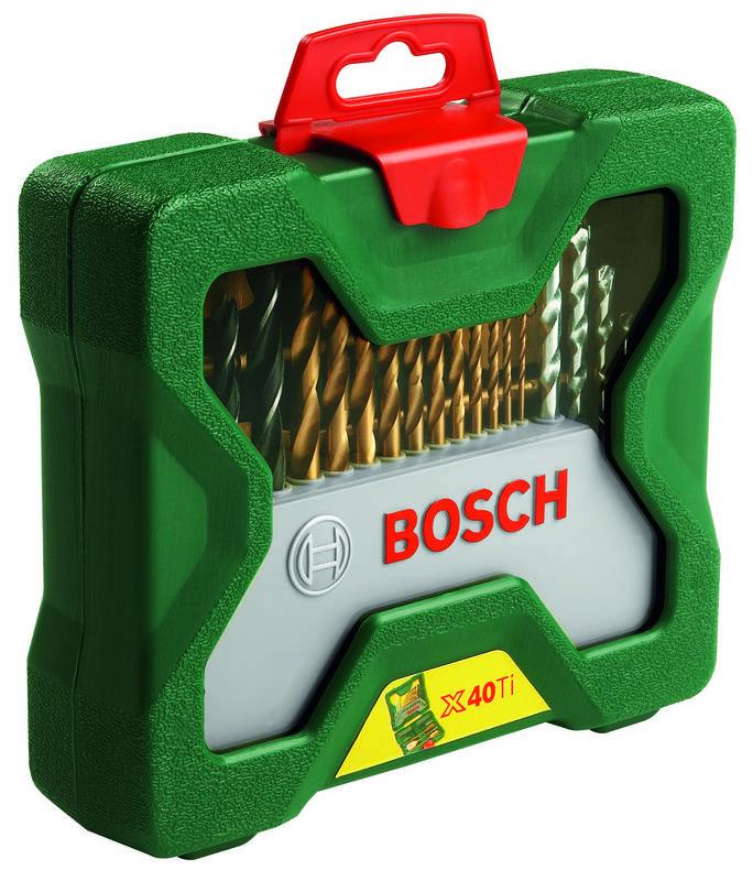 Sada vrtáků a bitů Bosch 40dílná X-Line, Sada, vrtáků, a, bitů, Bosch, 40dílná, X-Line