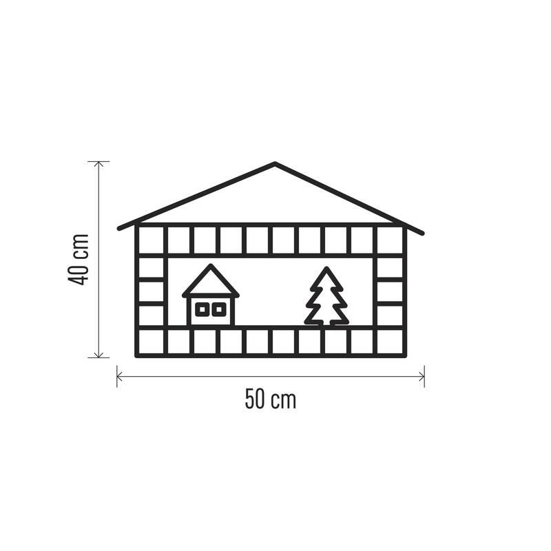 LED dekorace EMOS adventní kalendář dřevěný, 40x50 cm, 2x AA, vnitřní, teplá bílá, časovač, LED, dekorace, EMOS, adventní, kalendář, dřevěný, 40x50, cm, 2x, AA, vnitřní, teplá, bílá, časovač