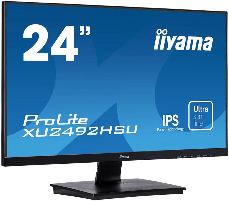 Monitor IIYAMA PROLITE XU2492HSU-B1 černý