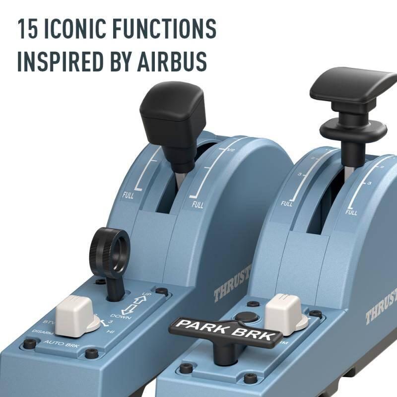 Plynový pedál Thrustmaster TCA Quadrant Add-on Airbus Edition