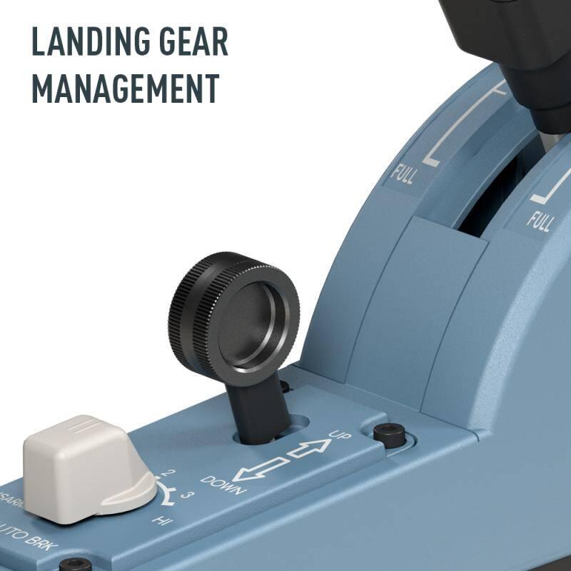 Plynový pedál Thrustmaster TCA Quadrant Add-on Airbus Edition